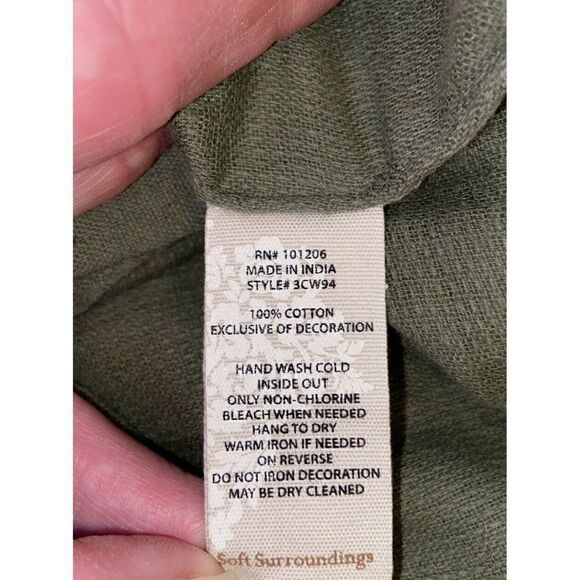 Soft Surroundings Cristoforo Shirt Dress PM‎ - Picture 8 of 8